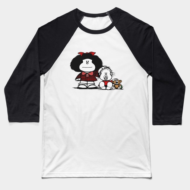 Hermanos Baseball T-Shirt by ChicaRika